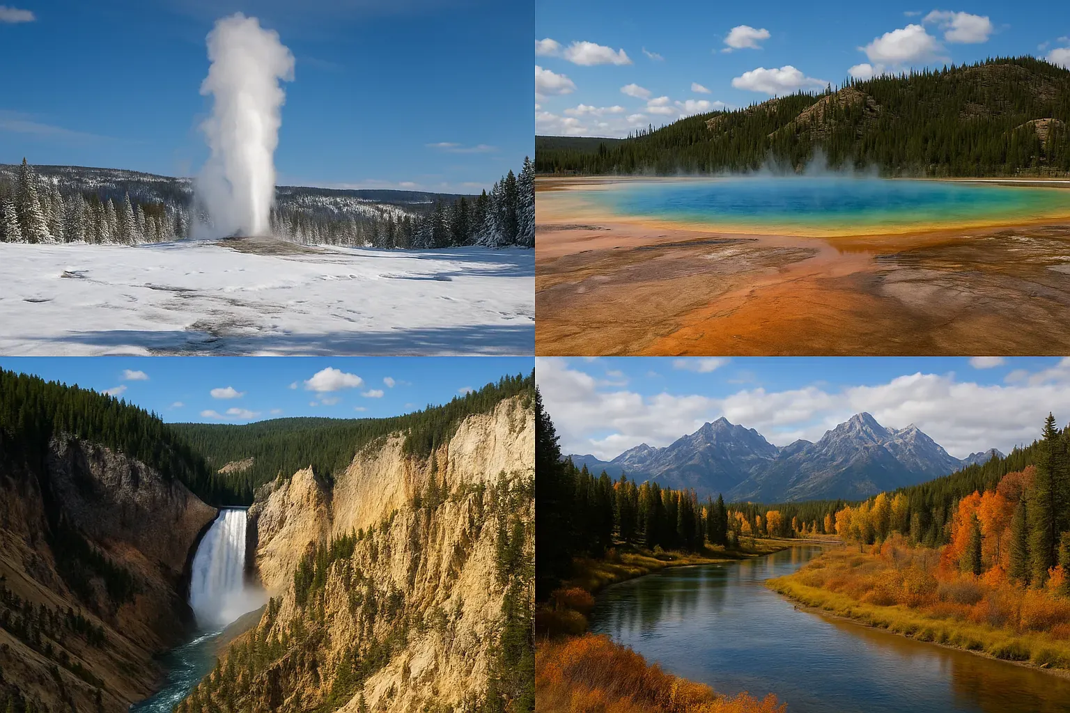 Weather and packing guide for Yellowstone area