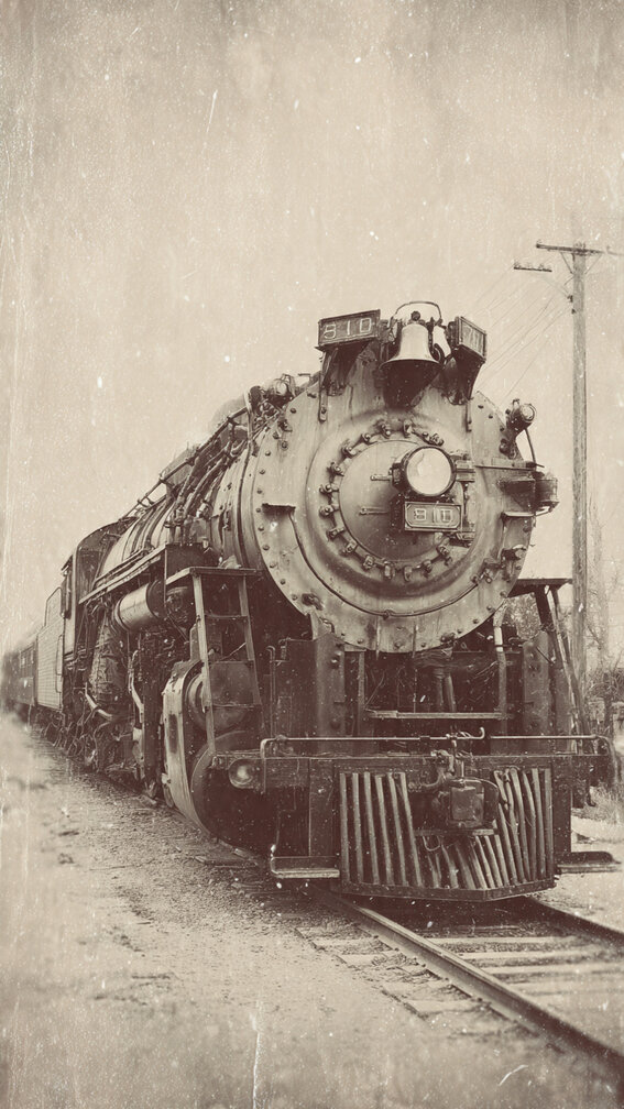 Union Pacific railroad near Island Park