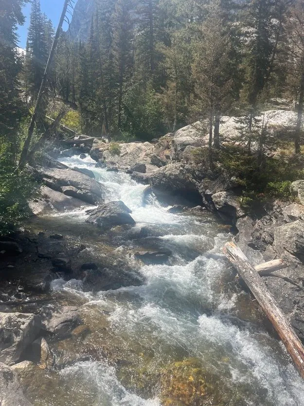 Hidden Falls hike near Jenny Lake in Grand Teton