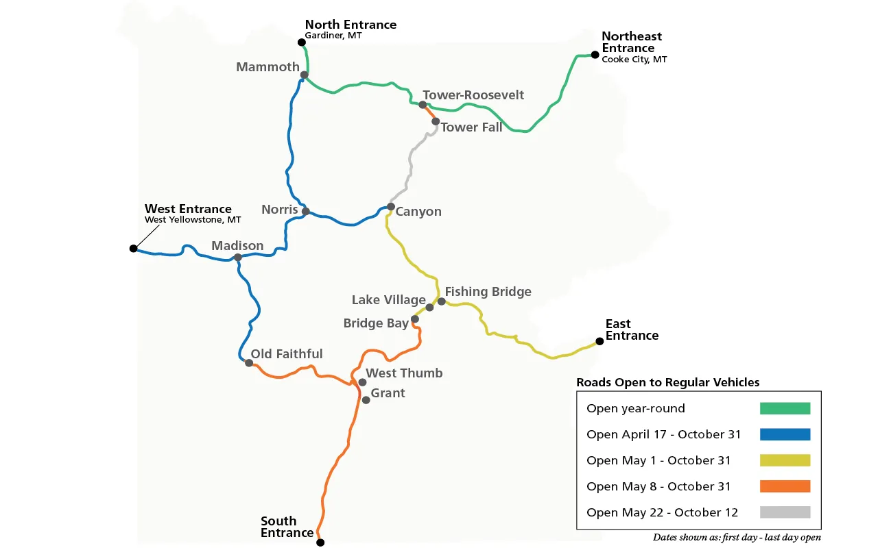 West Yellowstone Entrance Guide: Hours, Fees & Drive Times