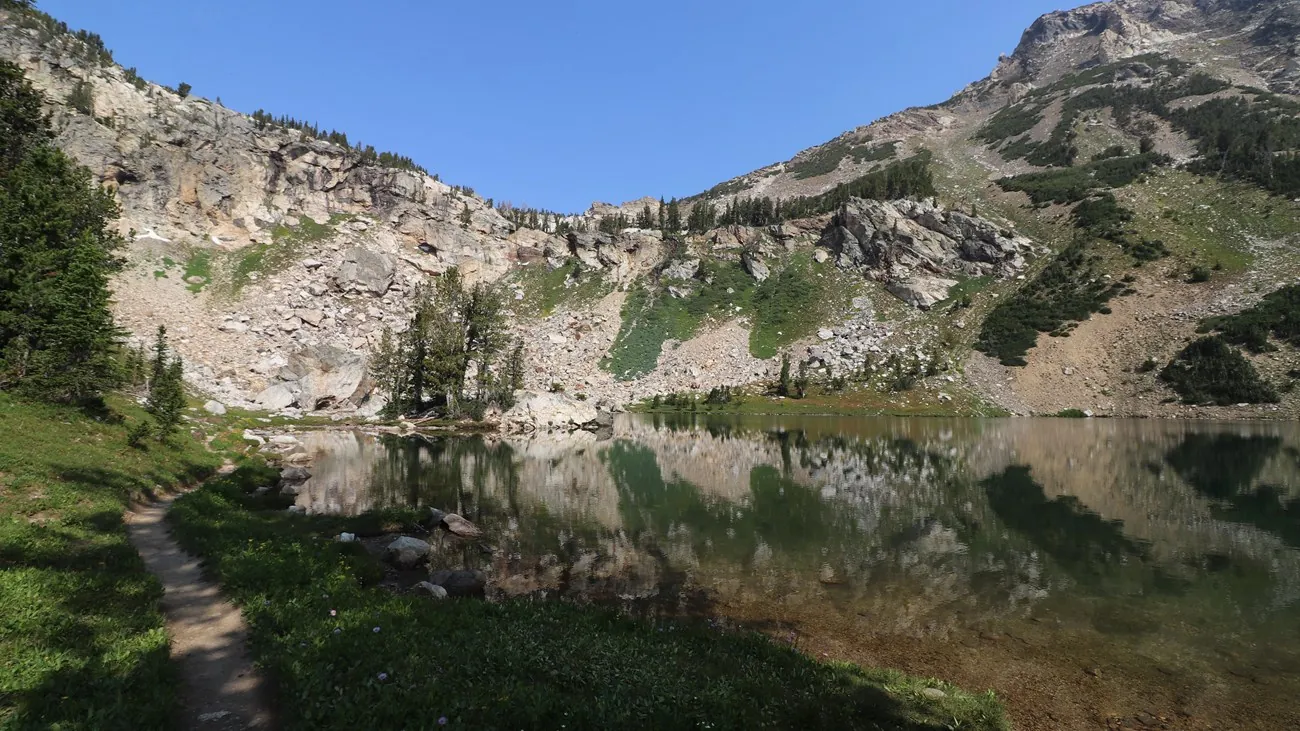Holly Lake in Grand Teton
