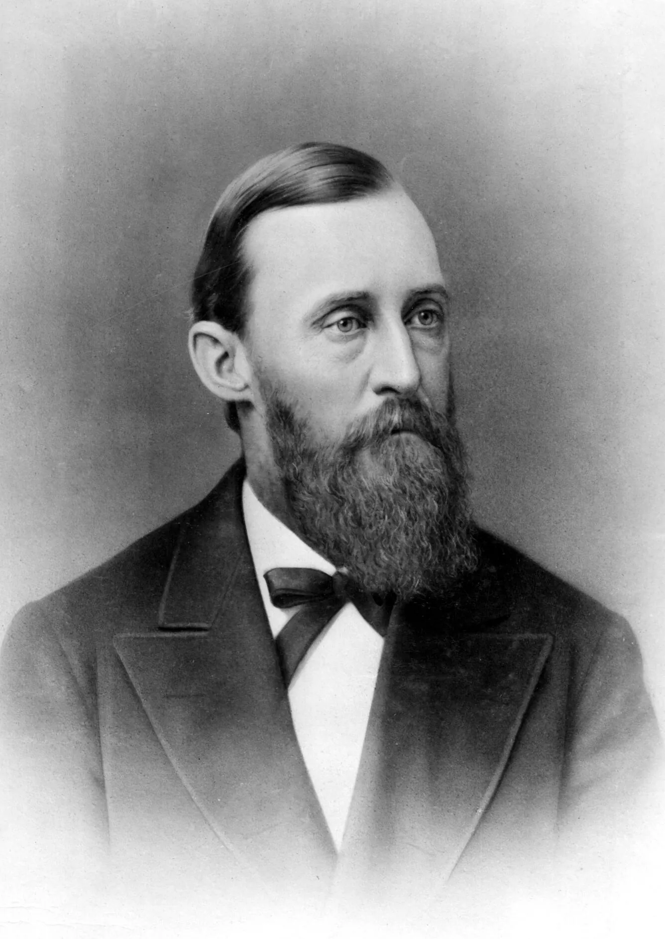 Portrait of Ferdinand V. Hayden, geologist who led the 1871 survey of Yellowstone